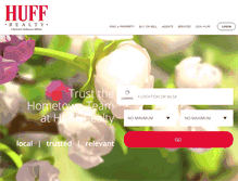 Tablet Screenshot of huff.com